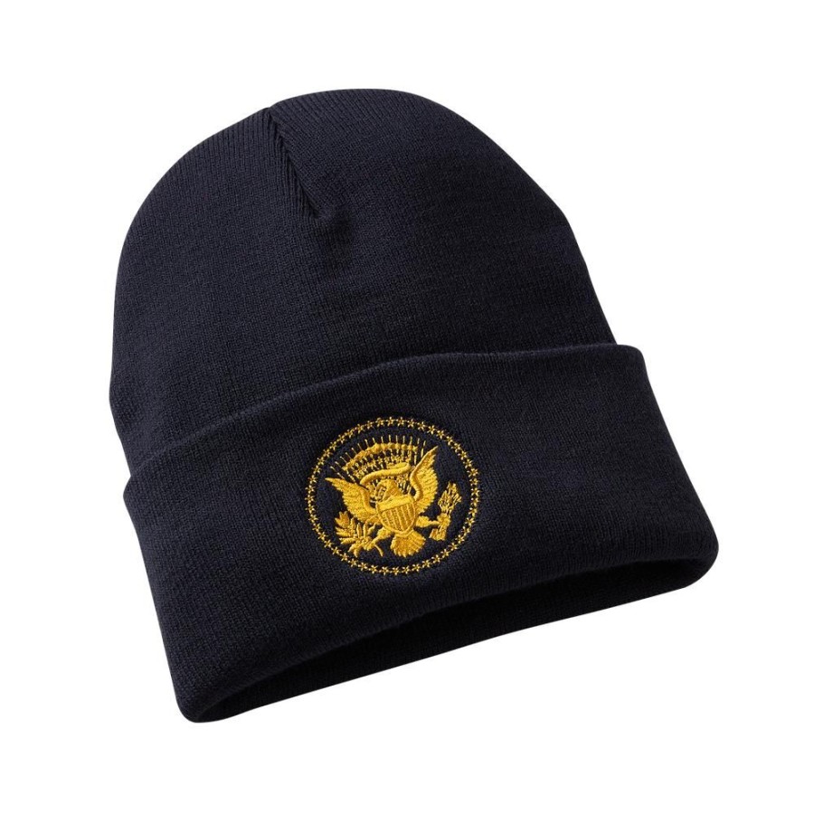 Accessories White House Historical Association | Navy Truman Seal Beanie