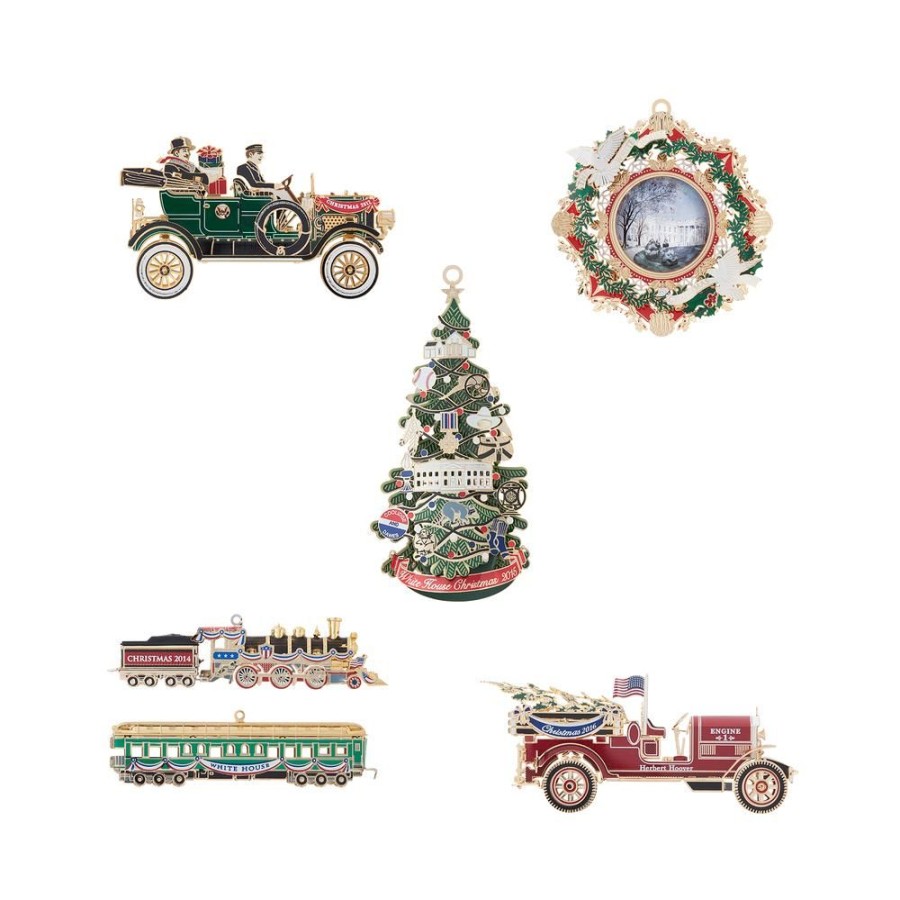 Holidays White House Historical Association | White House Christmas Ornament Set: 2012-2016