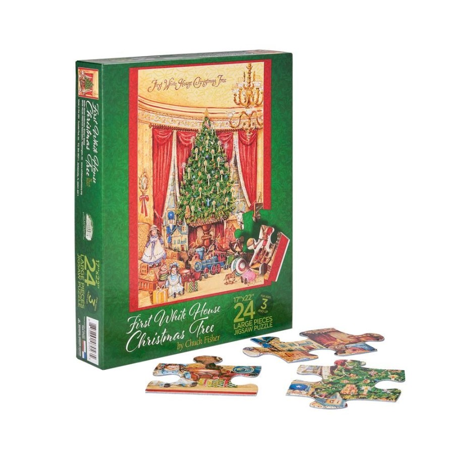 Children White House Historical Association | First White House Christmas Tree Puzzle