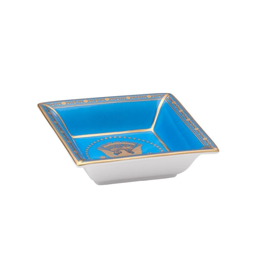 Home & Gifts White House Historical Association | Small Blue Room Trinket Tray