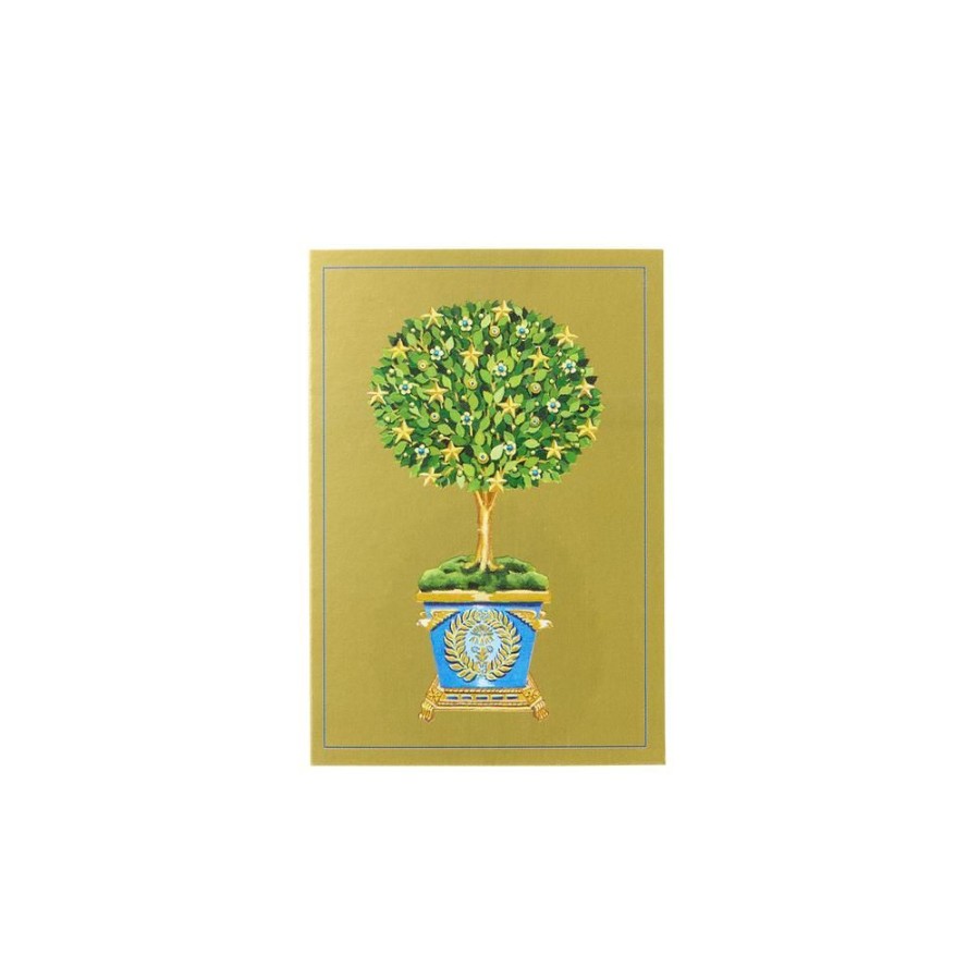 Holidays White House Historical Association | State Room Topiary Gift Enclosure Cards