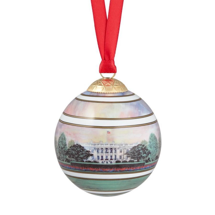 Holidays White House Historical Association | White House At Dawn Ornament