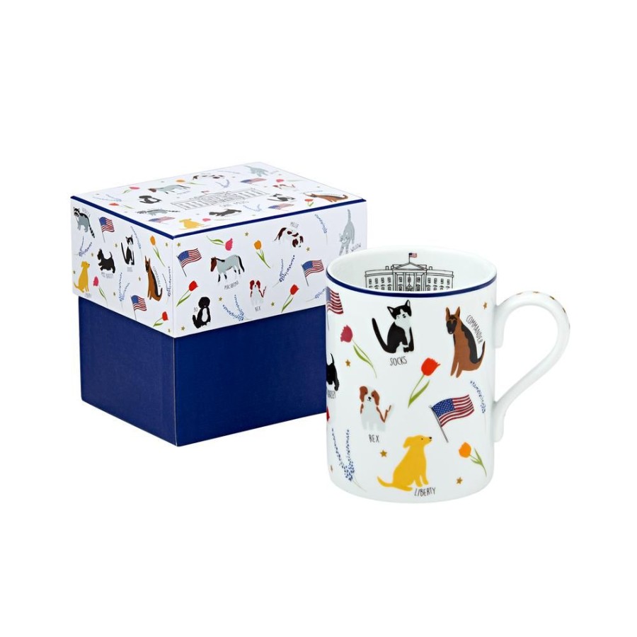 Home & Gifts White House Historical Association | Presidential Pets Mug