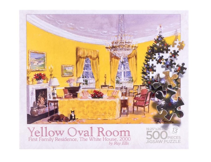 Children White House Historical Association | Yellow Oval Room Puzzle