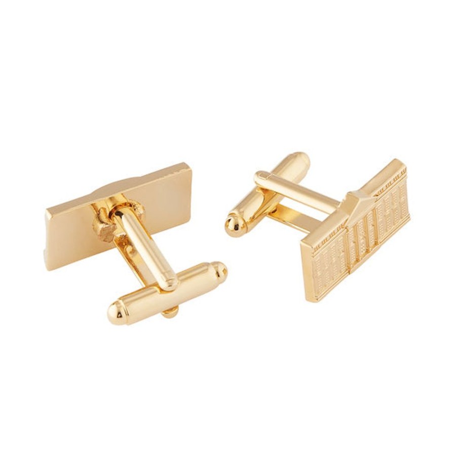 Accessories White House Historical Association | White House Cuff Links, North And South View - Gold Plated