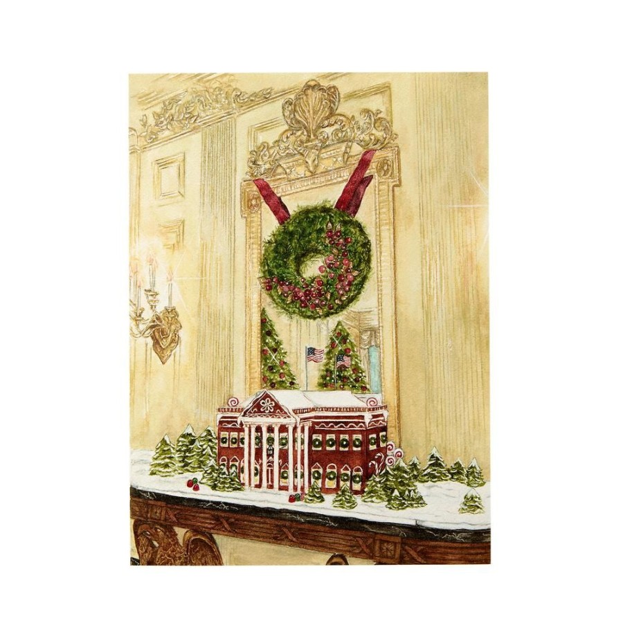 Holidays White House Historical Association | Gingerbread White House Note Cards