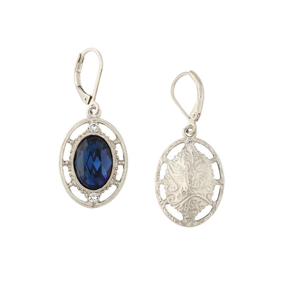 Accessories White House Historical Association | Blue Room Drop Earrings