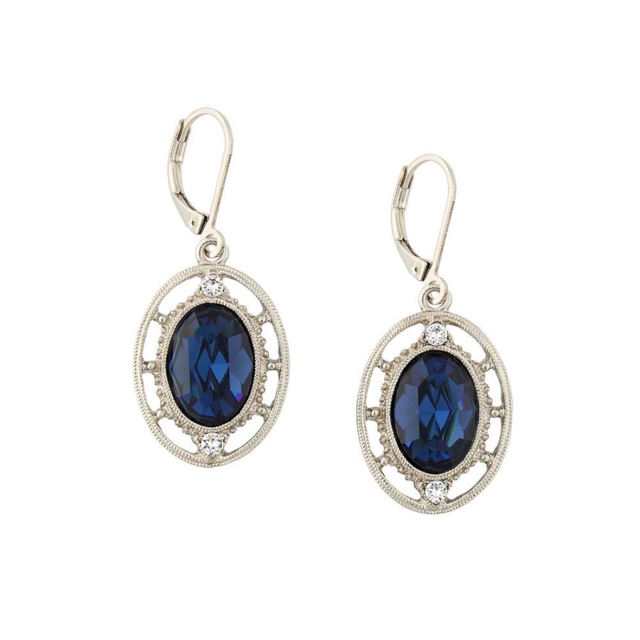 Accessories White House Historical Association | Blue Room Drop Earrings