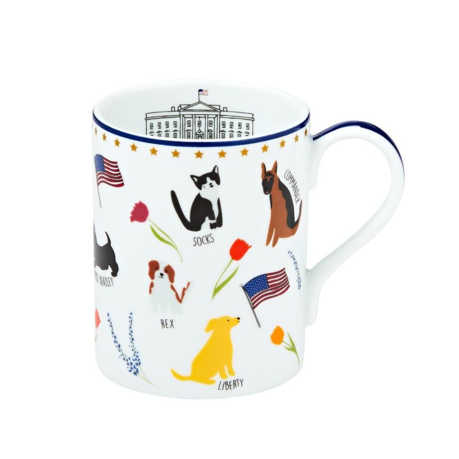 Home & Gifts White House Historical Association | Presidential Pets Children'S Mug & Plate