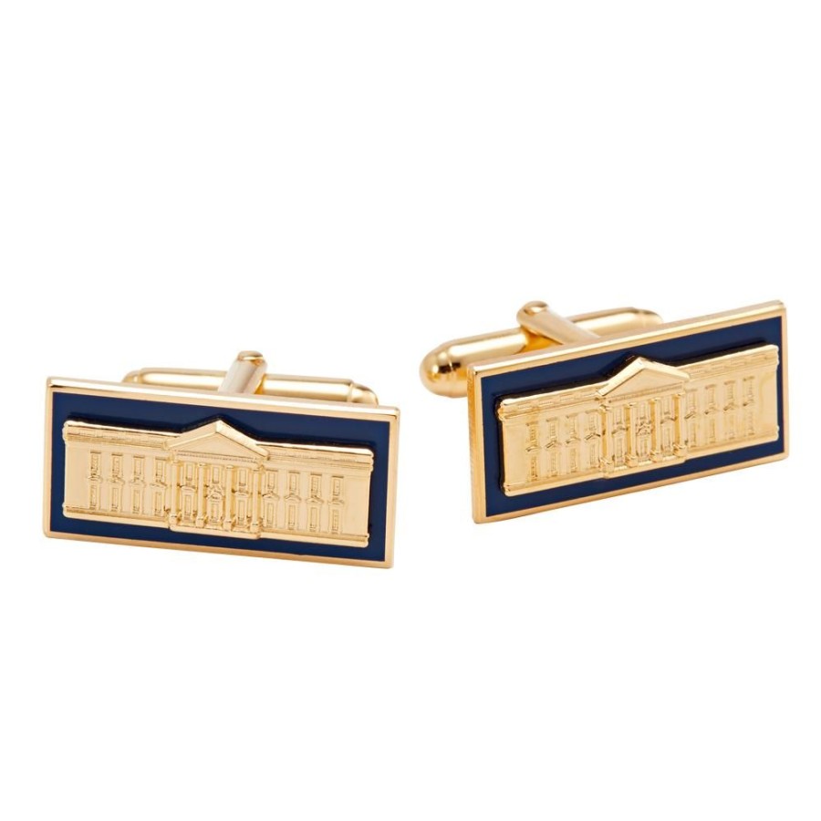 Accessories White House Historical Association | White House Enamel Cuff Links