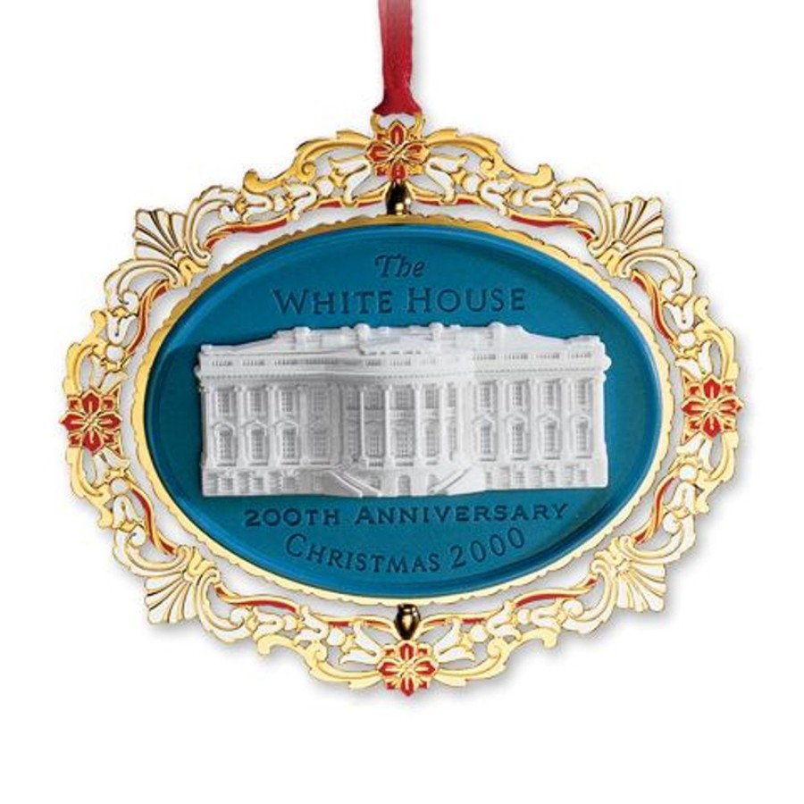 Holidays White House Historical Association | 2000 White House Christmas Ornament, 200Th Anniversary Of The White House