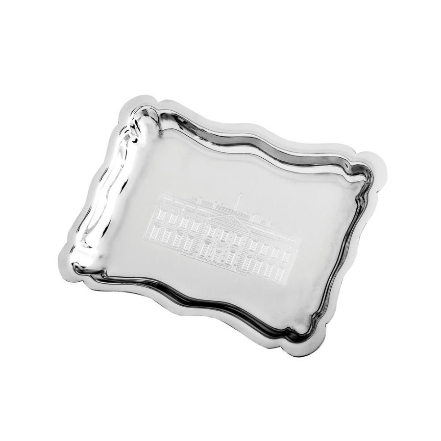 Home & Gifts White House Historical Association | Salisbury White House Scalloped Tray