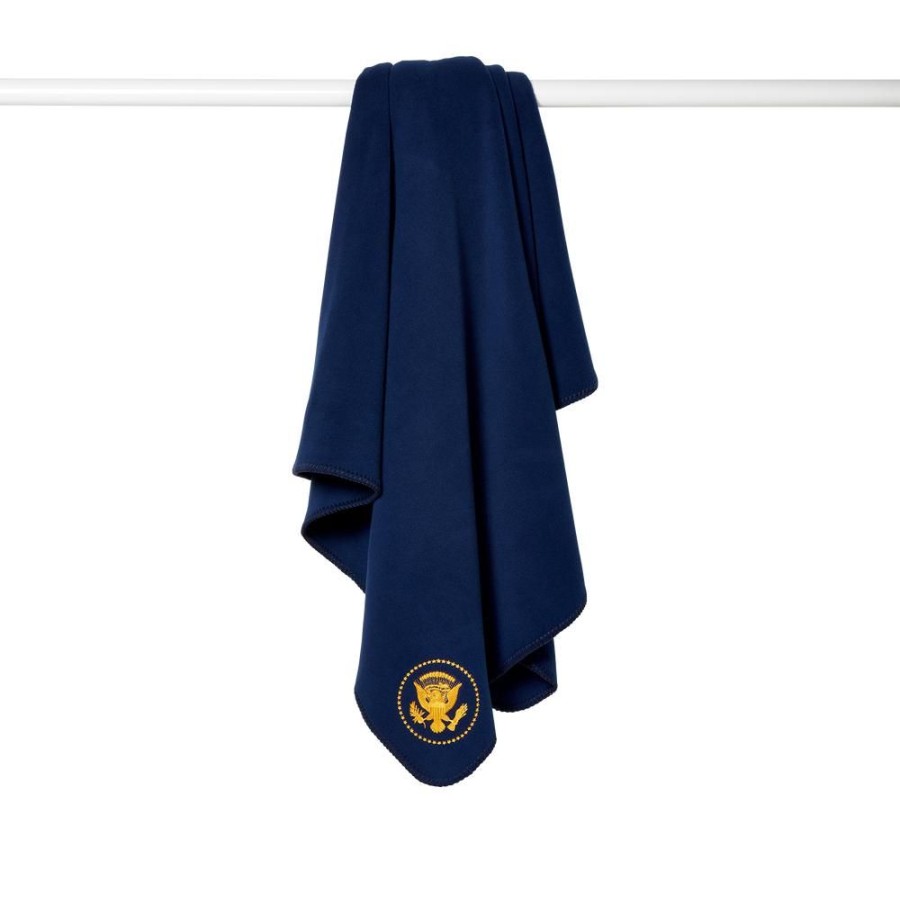 Home & Gifts White House Historical Association | Navy Truman Seal Fleece Blanket