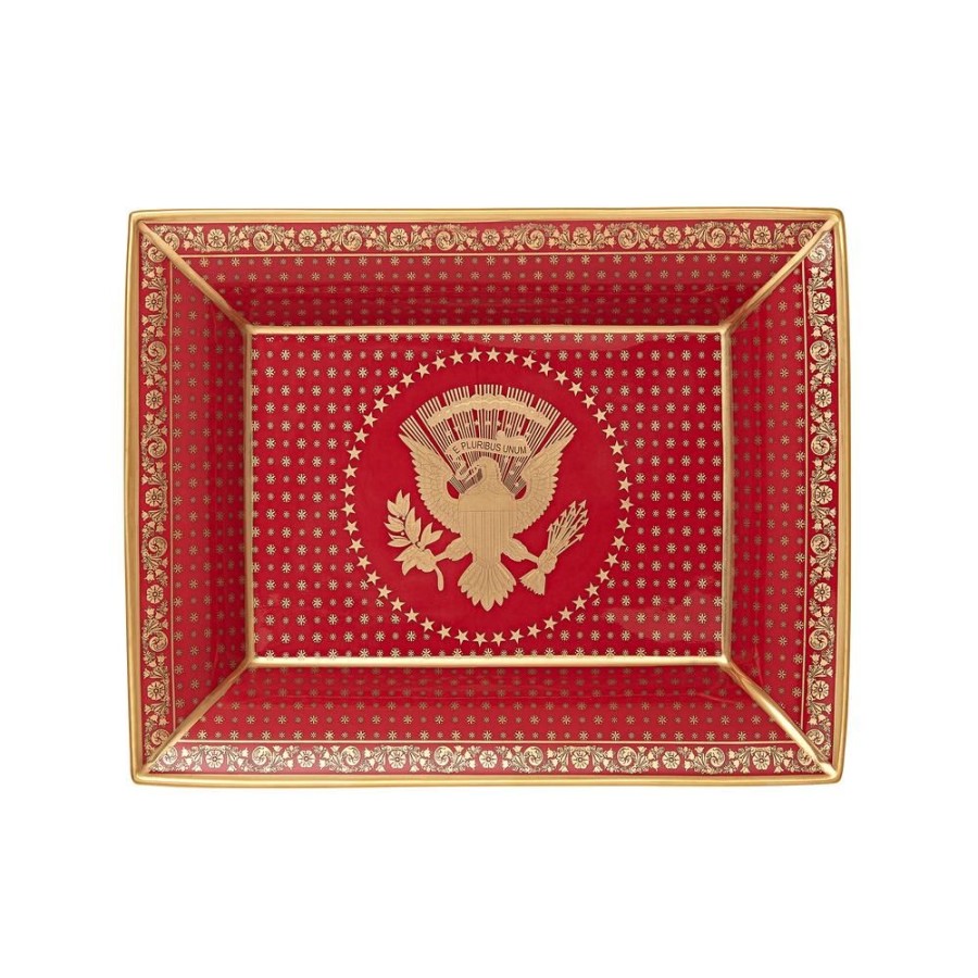 Home & Gifts White House Historical Association | Large Red Room Trinket Tray