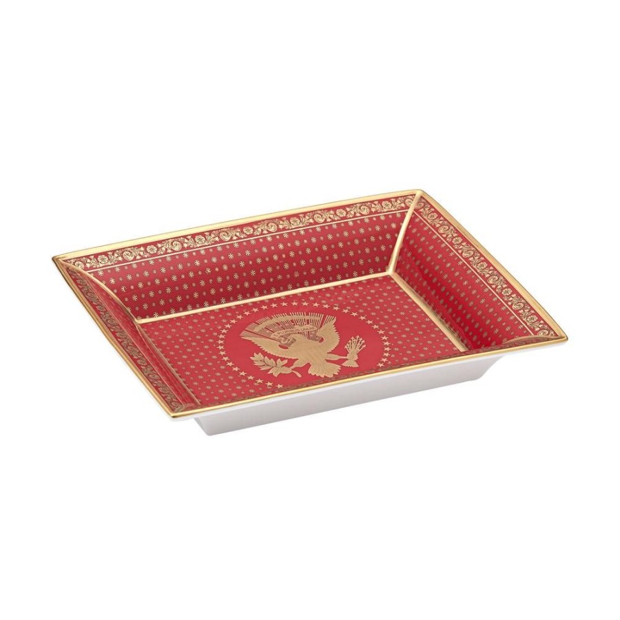 Home & Gifts White House Historical Association | Large Red Room Trinket Tray