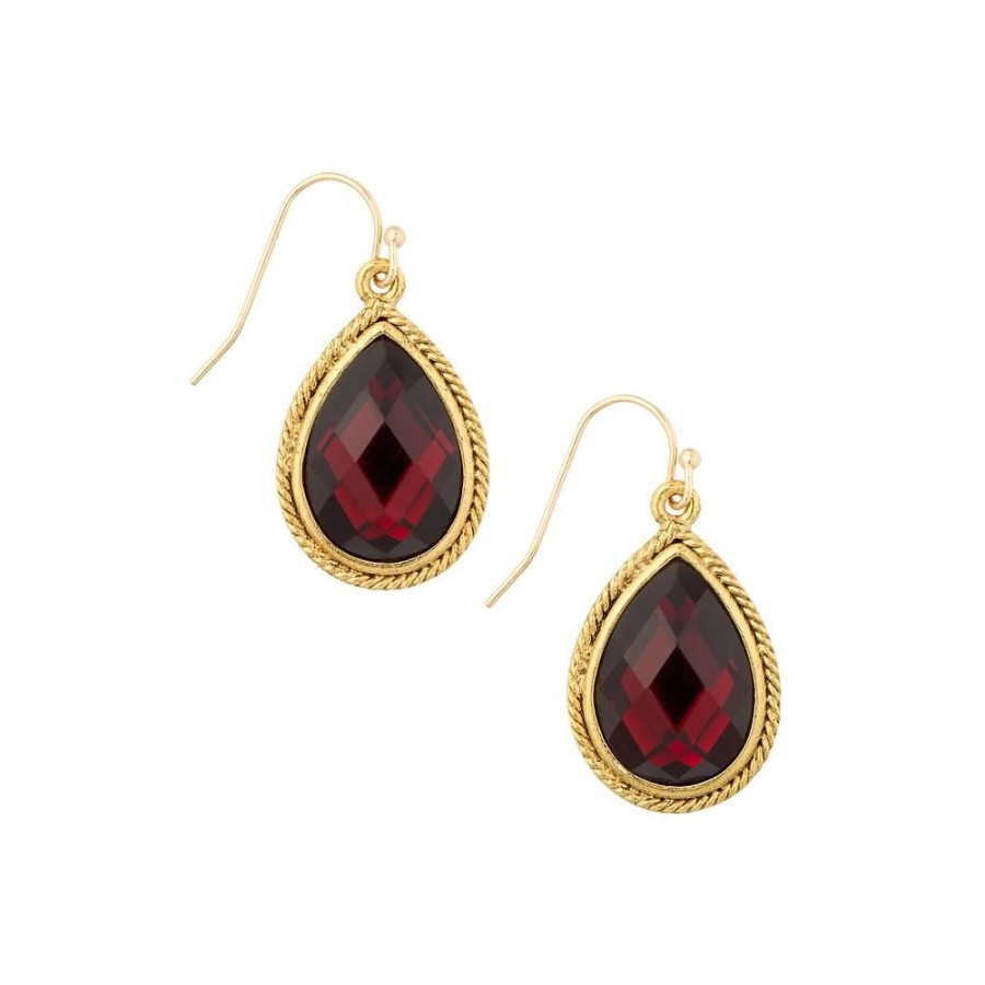 Accessories White House Historical Association | Red Room Tear Drop Earrings