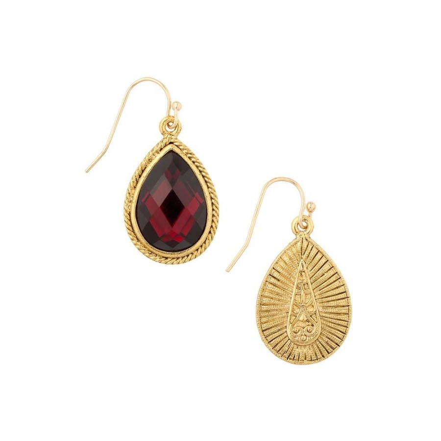 Accessories White House Historical Association | Red Room Tear Drop Earrings