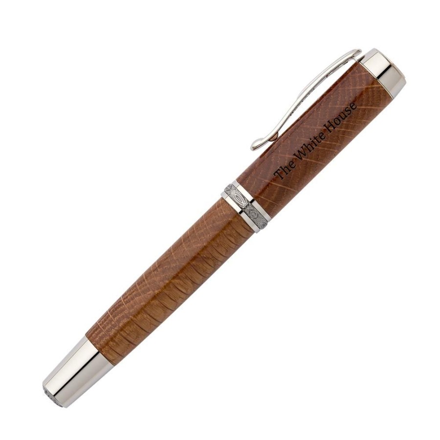 Home & Gifts White House Historical Association | Handcrafted Wooden Fountain Pen From Truman Renovation