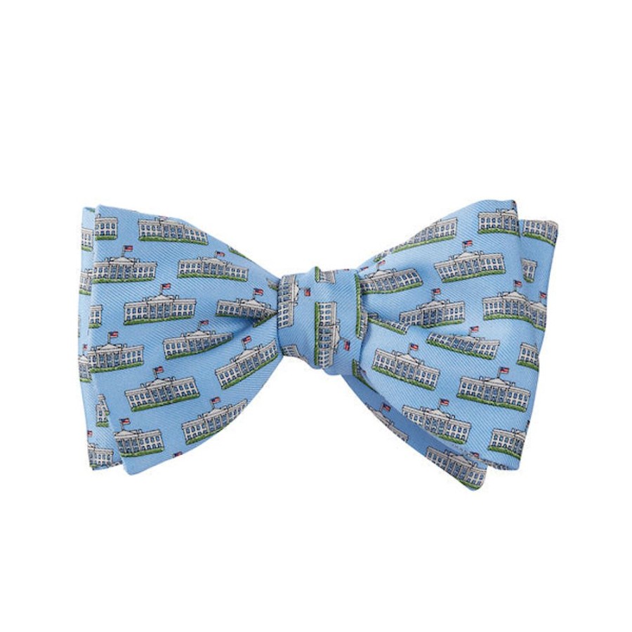 Accessories White House Historical Association | Vineyard Vines Bow Tie (Light Blue)