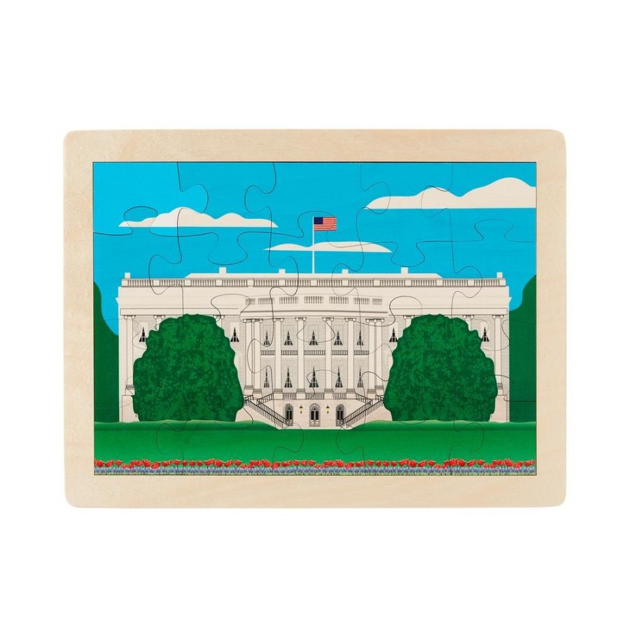 Children White House Historical Association | Wooden White House Puzzle