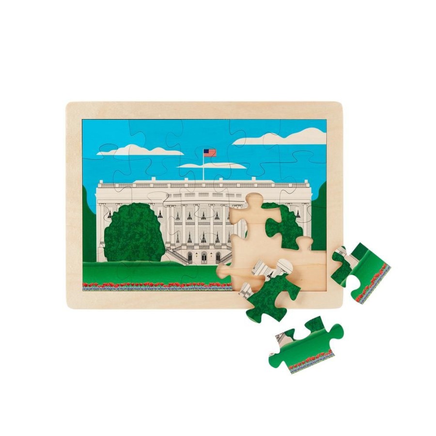 Children White House Historical Association | Wooden White House Puzzle