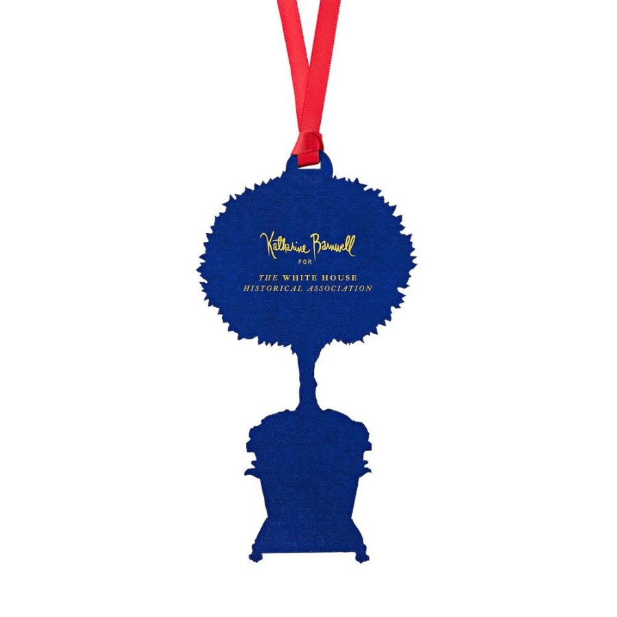 Holidays White House Historical Association | State Room Topiaries Ornament: Blue Room