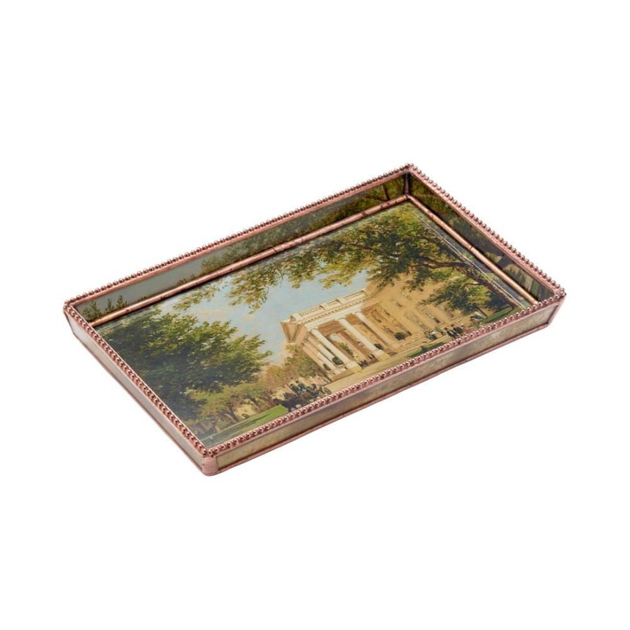 Home & Gifts White House Historical Association | John Ross Key White House Decoupage Small Tray