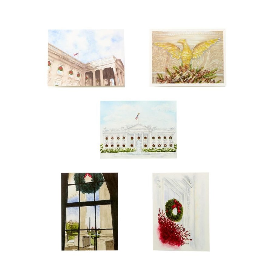 Holidays White House Historical Association | White House Festive Holiday Notecards