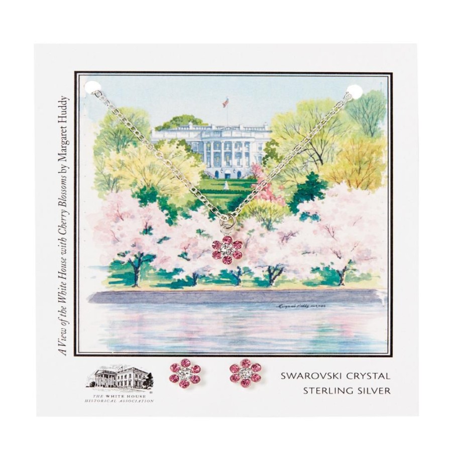 Accessories White House Historical Association | Cherry Blossom Necklace And Earring Set