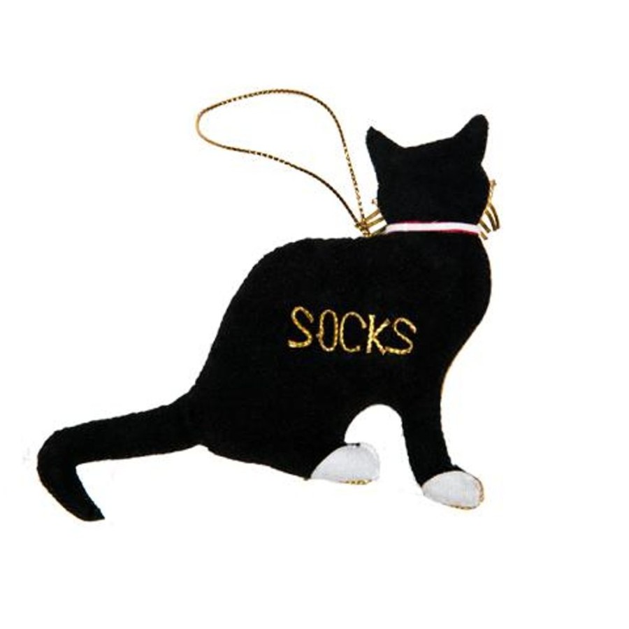 Holidays White House Historical Association | Socks The Cat Ornament