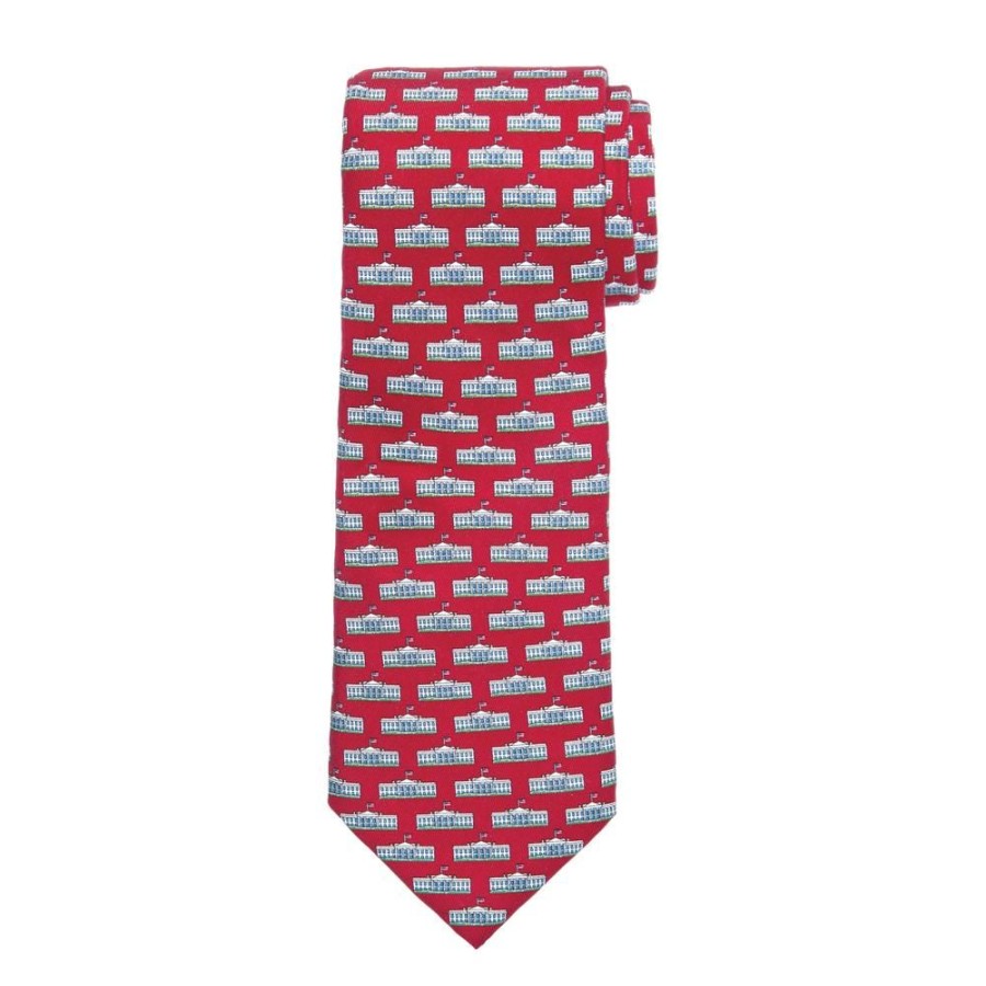 Accessories White House Historical Association | Vineyard Vines Tie (Red)