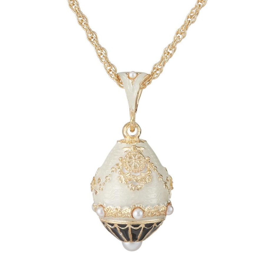 Accessories White House Historical Association | Pearl North Portico Egg Pendant