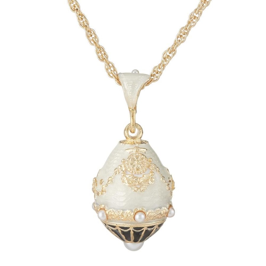 Accessories White House Historical Association | Pearl North Portico Egg Pendant