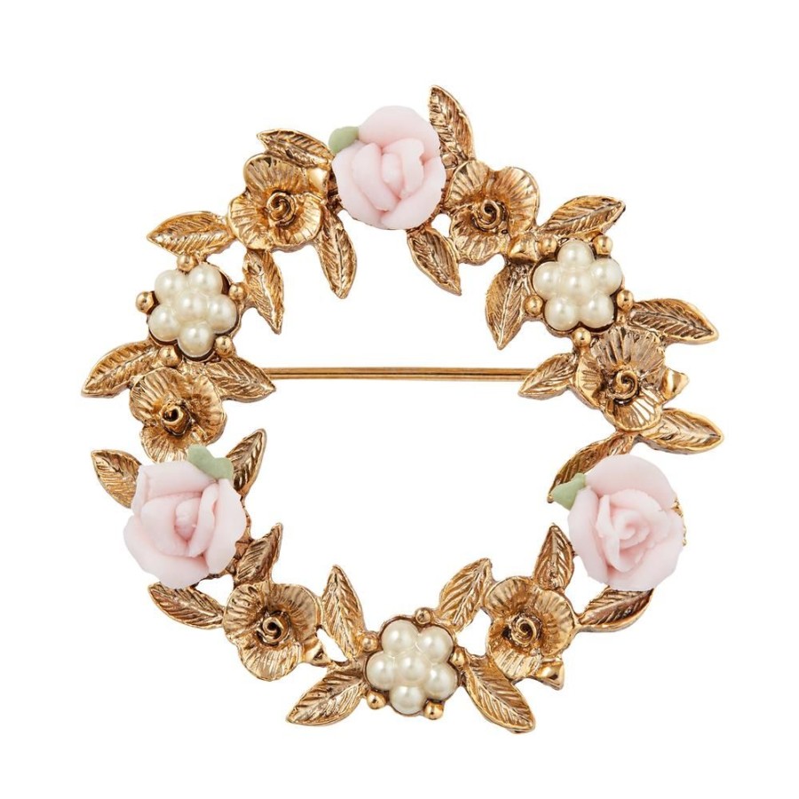 Accessories White House Historical Association | Circular Rose Pin