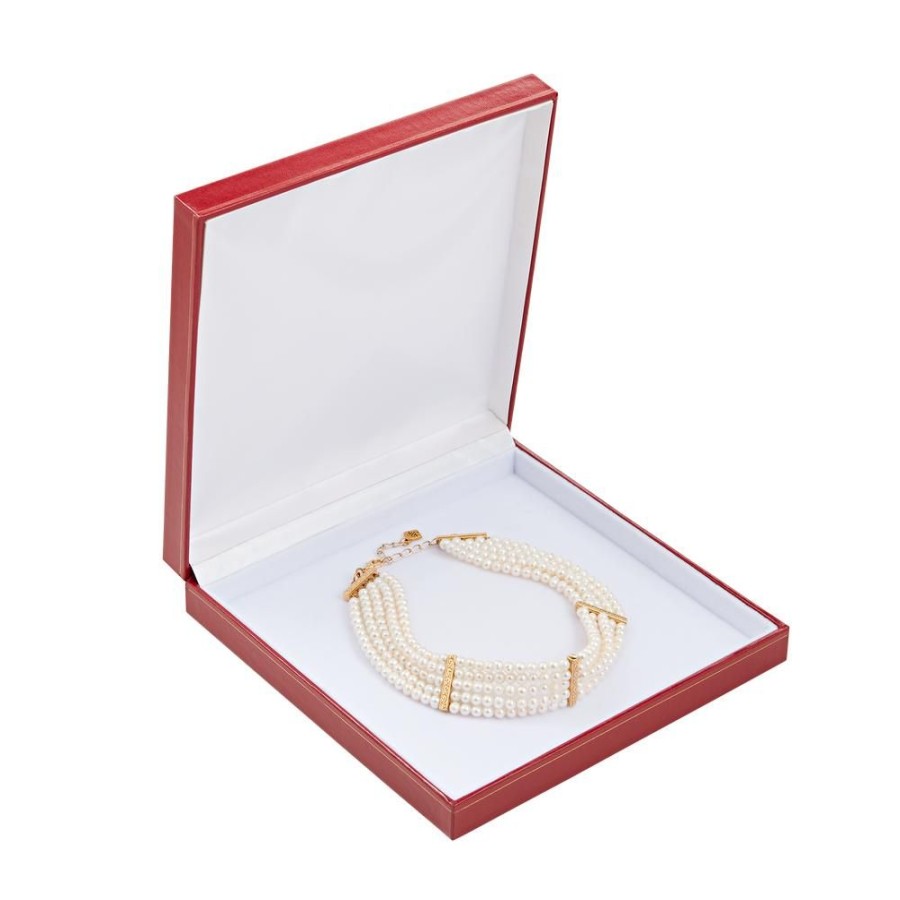 Holidays White House Historical Association | Five Strand Cultured Pearl Necklace