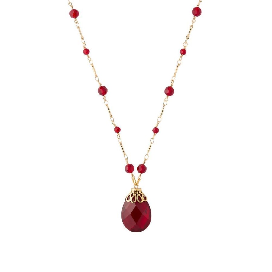 Holidays White House Historical Association | Red Room Briolette Pendant Necklace