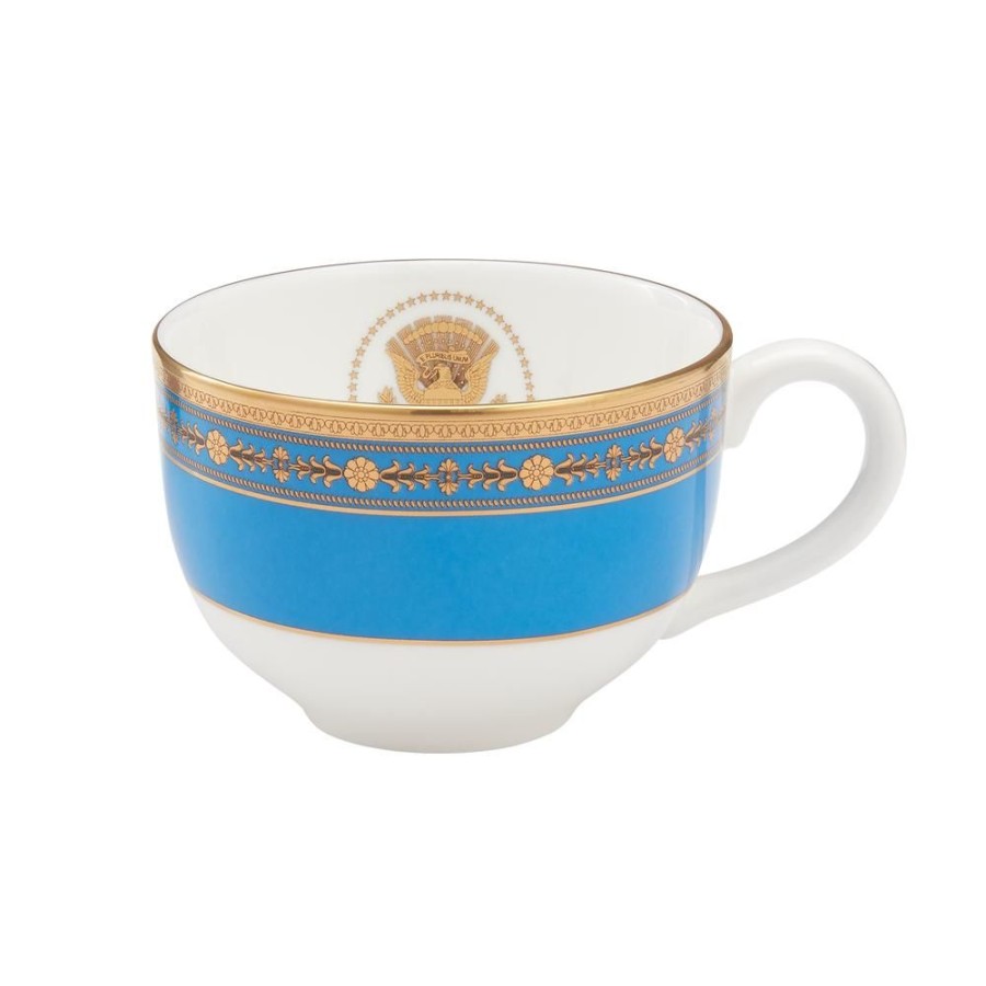 Home & Gifts White House Historical Association | Blue Room Teacup & Saucer