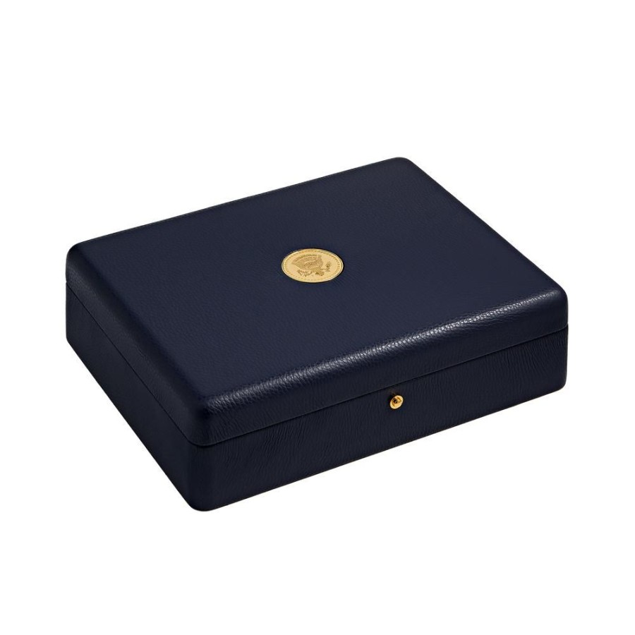 Home & Gifts White House Historical Association | Truman Seal Leather Presentation Box