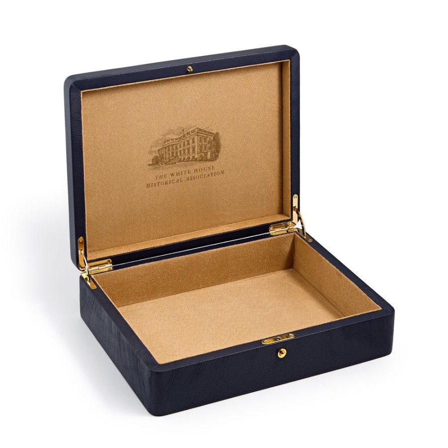 Home & Gifts White House Historical Association | Truman Seal Leather Presentation Box