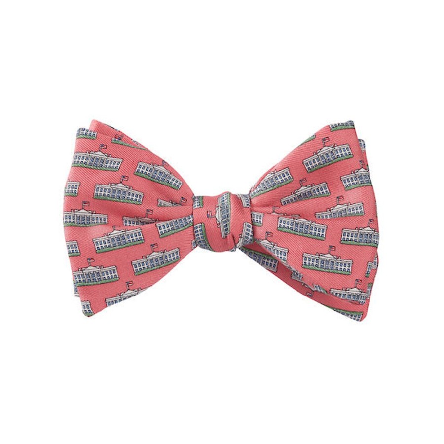 Accessories White House Historical Association | Vineyard Vines Bow Tie (Raspberry)