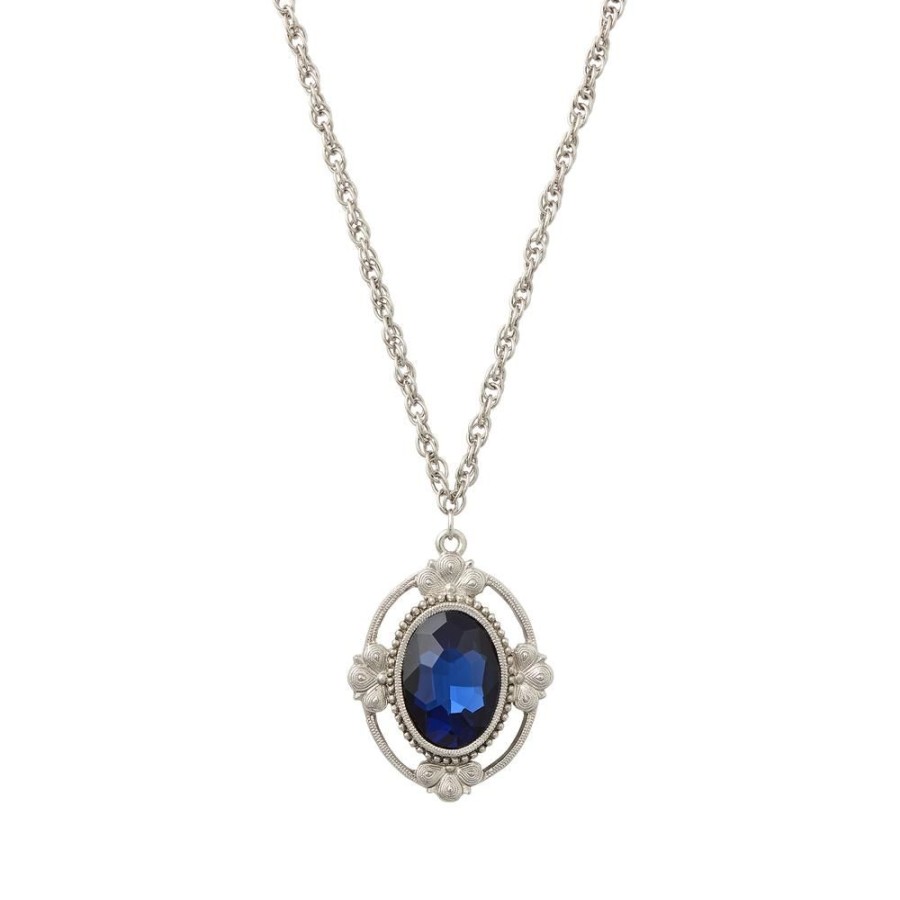 Accessories White House Historical Association | Blue Room Oval Pendant Necklace