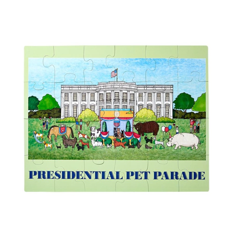 Children White House Historical Association | Presidential Pet Parade Puzzle