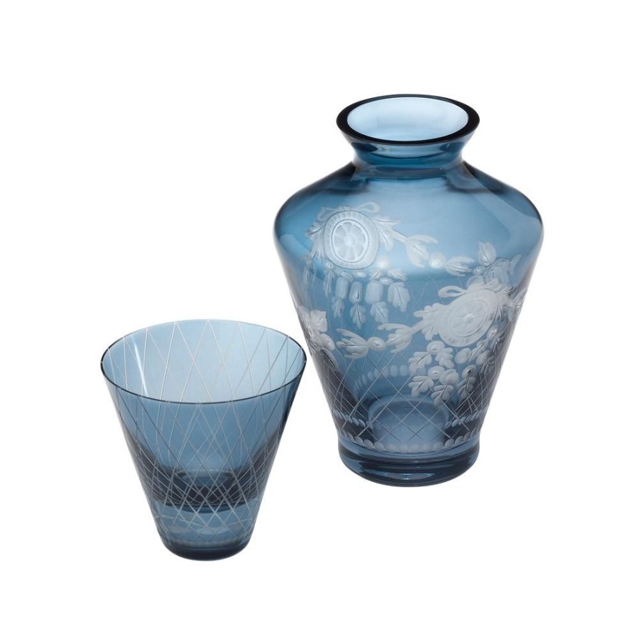 Home & Gifts White House Historical Association | North Portico Decanter And Glass