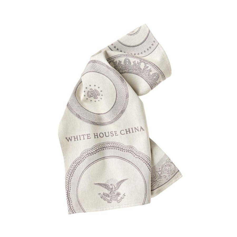 Home & Gifts White House Historical Association | White House China Tea Towel