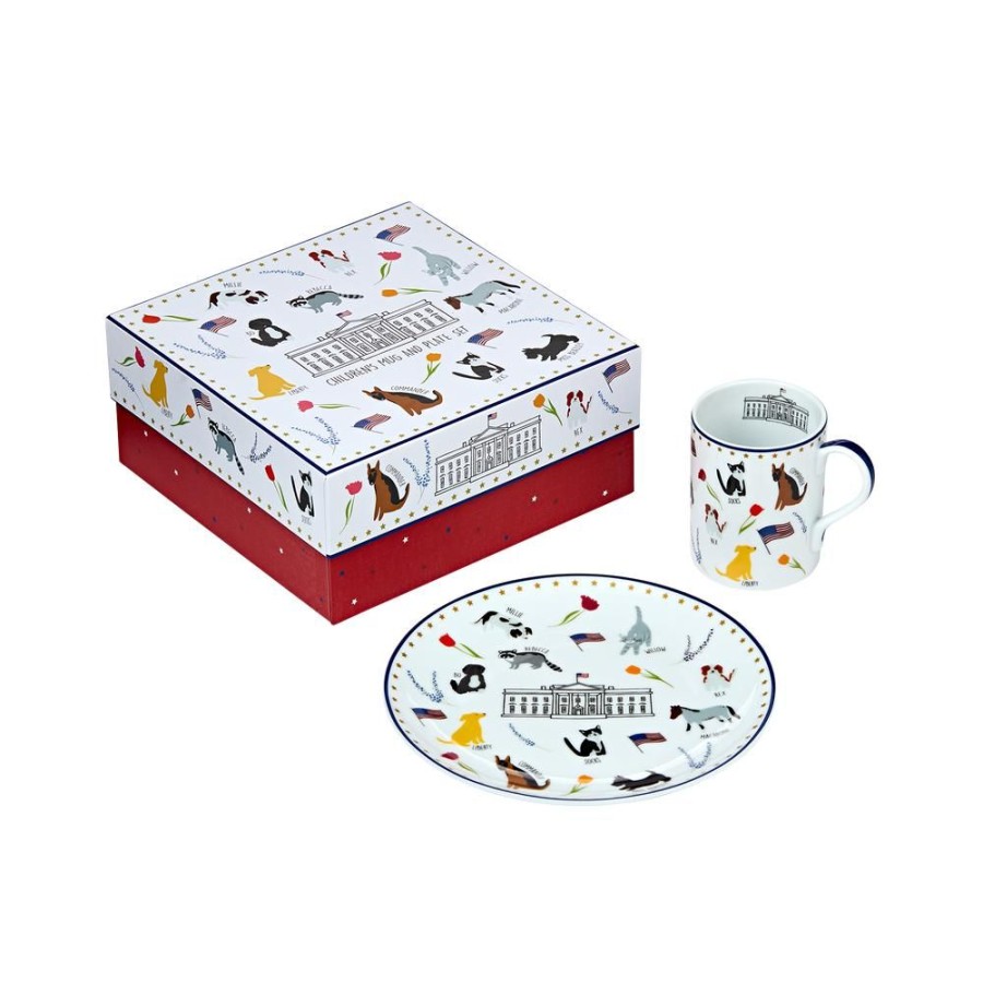 Home & Gifts White House Historical Association | Presidential Pets Children'S Mug & Plate