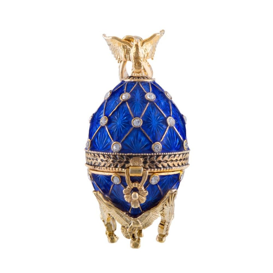 Accessories White House Historical Association | Blue White House Egg Pendant