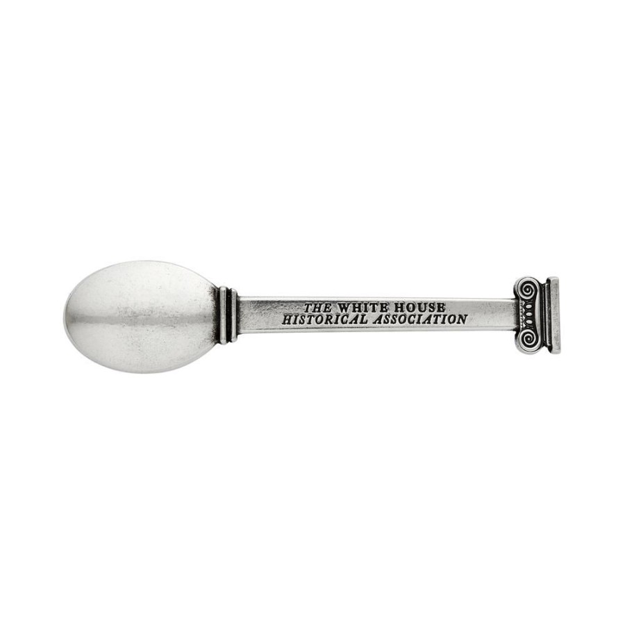 Home & Gifts White House Historical Association | White House Sailsbury Pewter Spoon