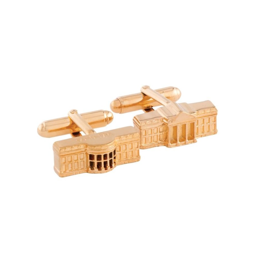 Accessories White House Historical Association | Gold Vermeil White House Cuff Links