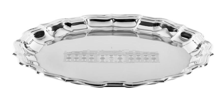 Home & Gifts White House Historical Association | Salisbury White House Chippendale Tray