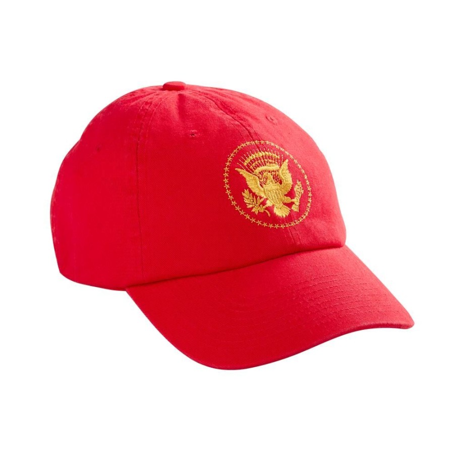 Accessories White House Historical Association | Red Truman Seal Hat